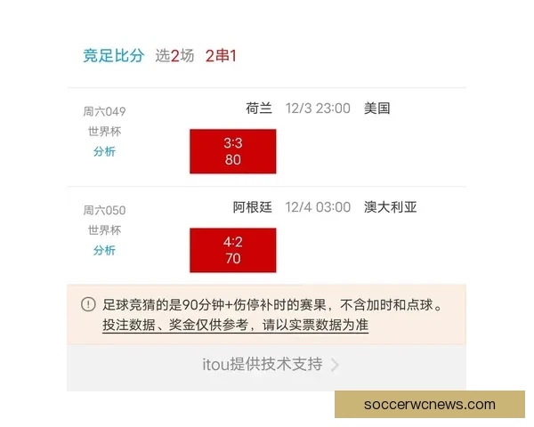 世界杯比分预测与数据分析助你科学制定竞猜策略